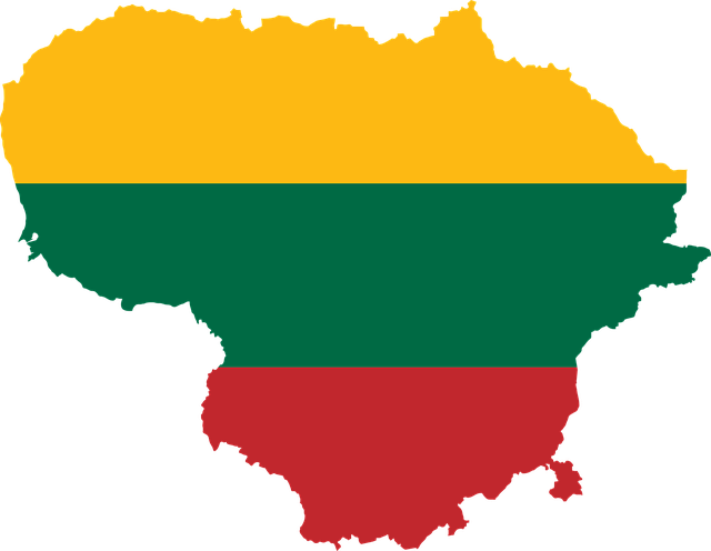 lithuania map